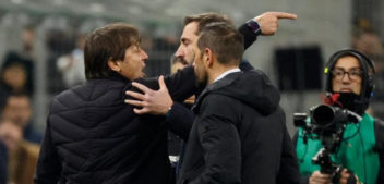 Al tecnico del Napoli ” risparmiato” il braccialetto elettronico. Per Conte due giornate e 15.000 euro di multa per «le offese» al quarto uomo.